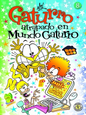 cover image of Gaturro 8. Gaturro atrapado en Mundo Gaturro